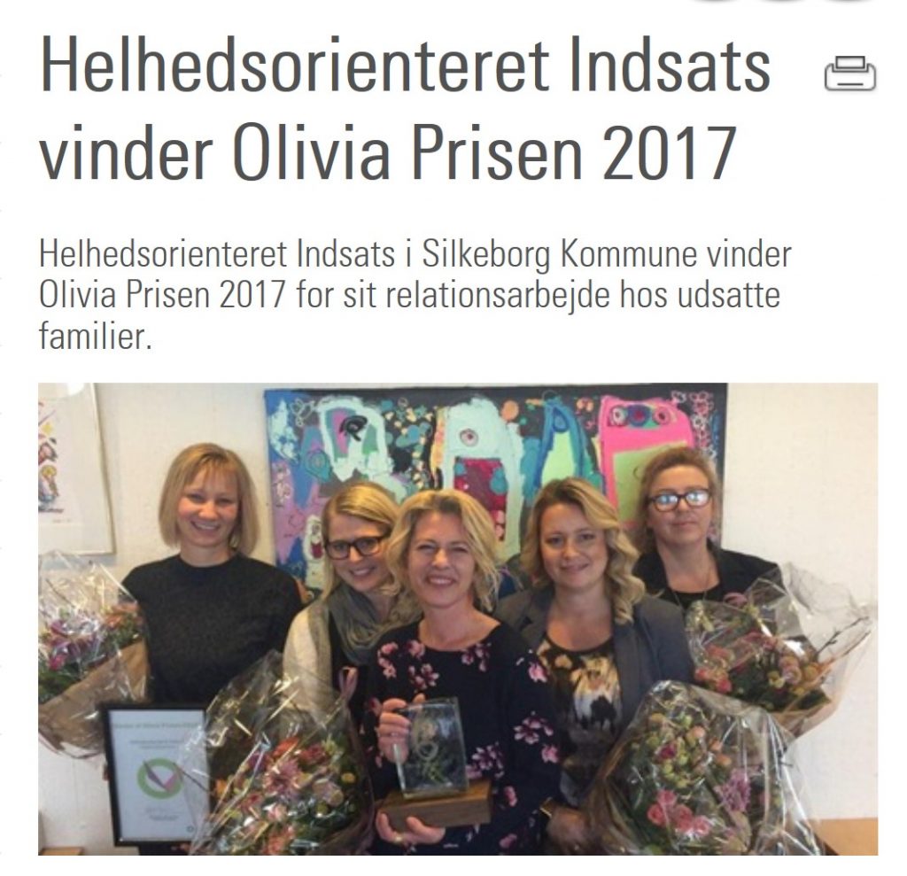Silkeborg Kommune får Oliviaprisen
